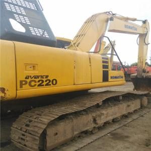 Used Komatsu Walking Cralwer Excavator/Secondhand Hydraulic Excavator (PC220-6)