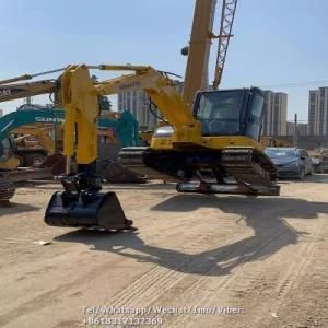 Used Komatsu PC55mr PC55mr-3 5 Ton Mini Digger with Rubber Track