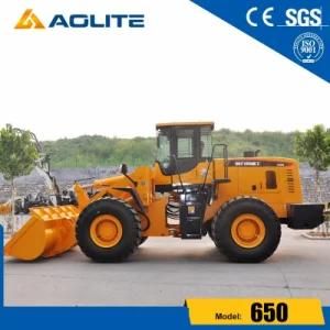 Aolite Brand Small Hydraulic Tractor Wheel Loader 650 for Sale