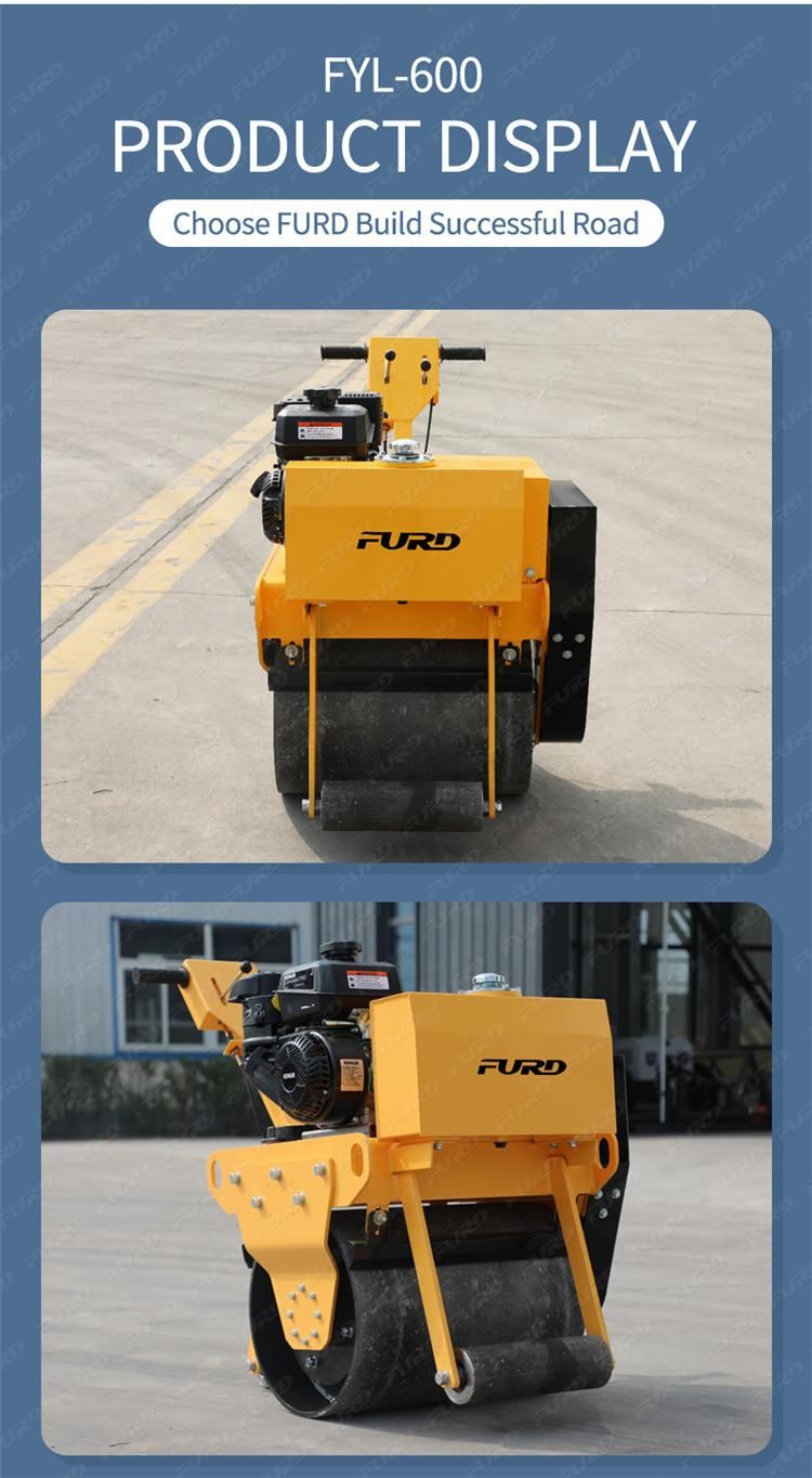 Good Price Road Roller Machine 325kg Mini Road Roller Compactor for Sale