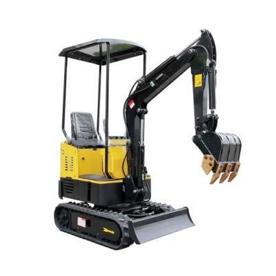 High Quality 0.8ton/800kg Small Garden Digging Machine/China Full Hydraulic Excavator Mini Excavators