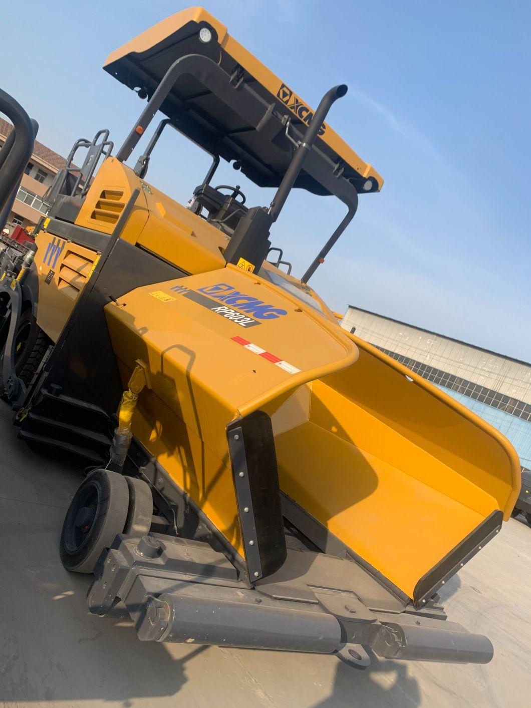China Original Factory Wheel Type Asphalt Paver RP603L with Moba Leveling Instrument
