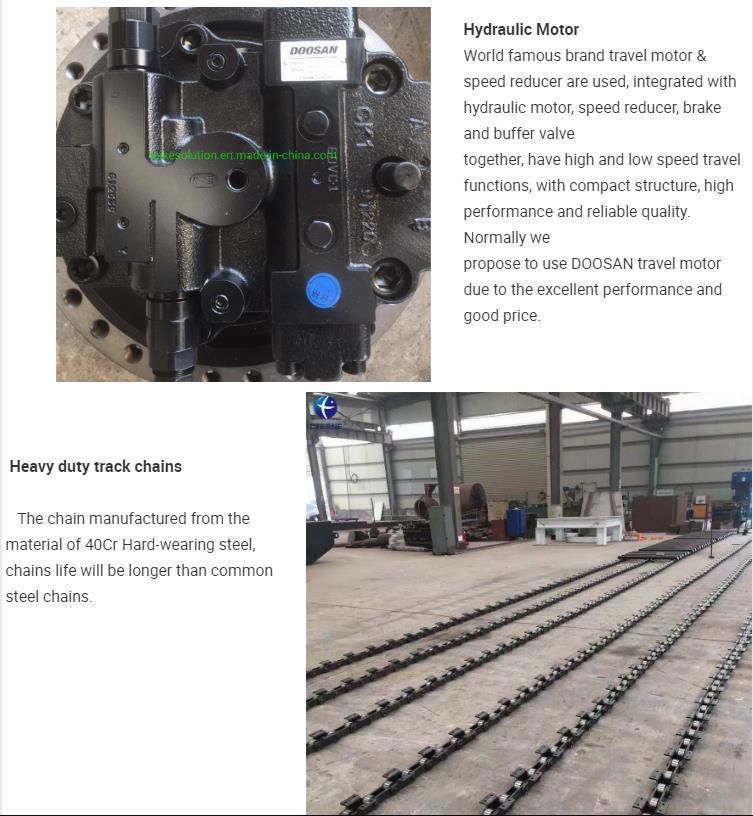 China Amphibious Excavator Track Chain Used for Dredging