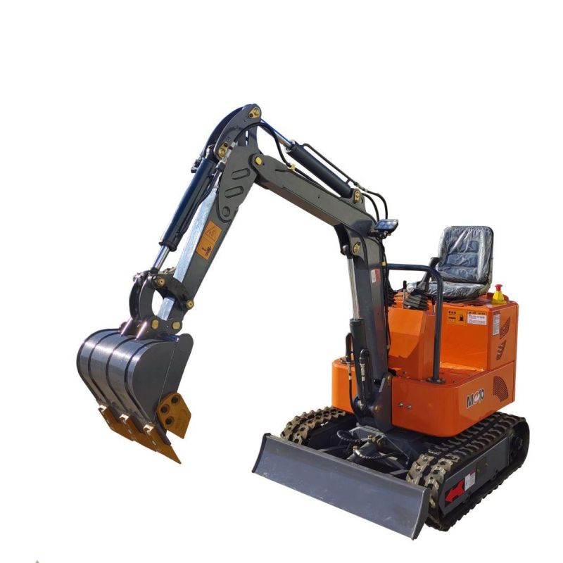 Stable Multifunctional 1000kg CE EPA Micro Digger Mini 1 Ton Excavator