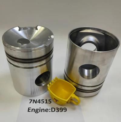 High-Performance Diesel Engine Engineering Machinery Parts Piston 7n4515 for Engine Parts D353 D375 D398 D399 Generator Set