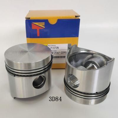 High-Performance Diesel Engine Engineering Machinery Parts Piston Ym129367-22090 for Engine Parts PC38uu-1/3D84 3t84 Generator Set