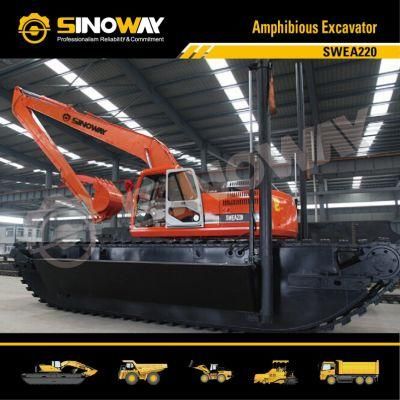 Best Price for Doosan Wetland Dredging Excavator for Sale