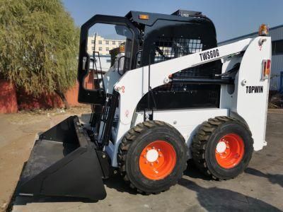 Official 50HP Jc45 Wheel Type Skid Steer Loader with Xinchai Diesel Engine