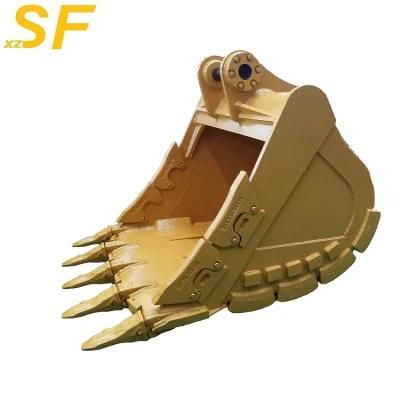 World Famous Branded 30t 1500mm Excavator Rock Bucket Spare Parts