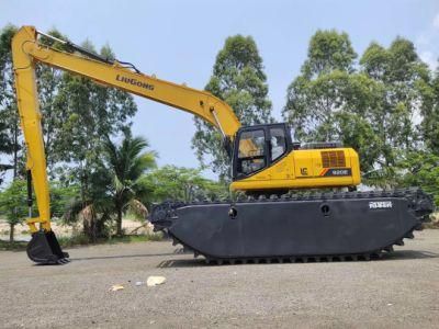 Heavy Equipment 30m Marsh Excavator Long Reach Boom and Long Arm Deep Excavation Hydraulic Excavator for Soft Terrain