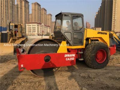 Used 10 Tons Dynapac Ca25D Road Roller Compactor for Sale