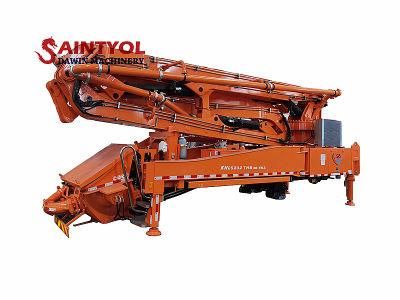 38m Truck Mounted Boom Concrete Pump Truck Upper Part Without Chassis