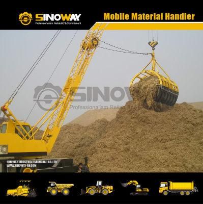 China Brand New Material Handler Machine on Wheel for Loose Material Handling