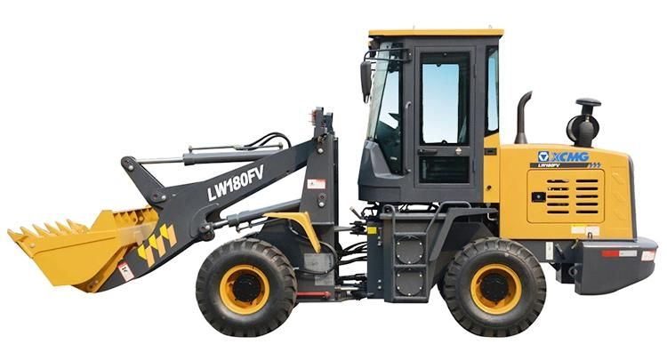 XCMG Front End Loader 1.8ton Bucket Payloader Lw180fv Mini Wheel Loader