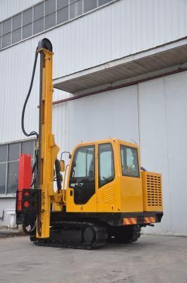 Construction Guardrail Installation Machine Can Screwing Pilling Pulling Pile