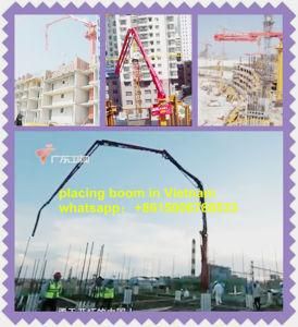 Hydraulic Concrete Placing Boom with Self-Climbing System