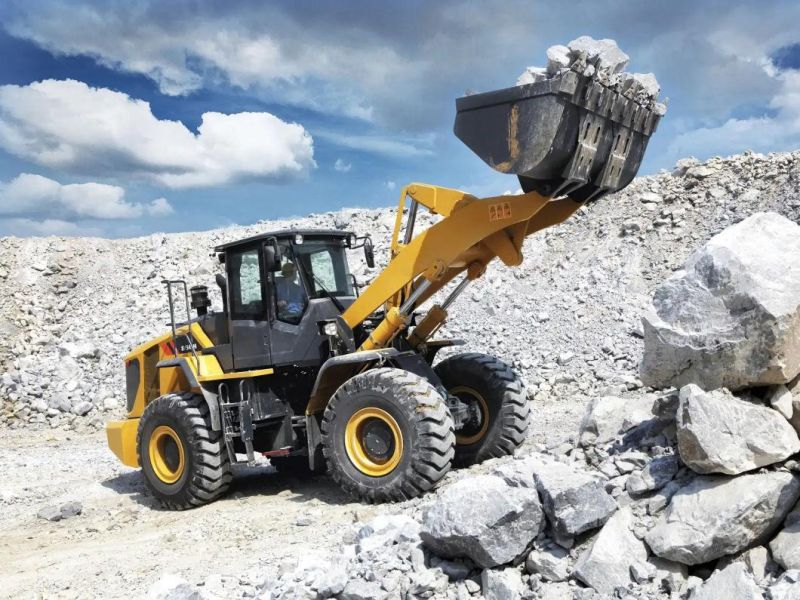 Articulated Wheel Loader 862h 6 Ton Loader with Parts