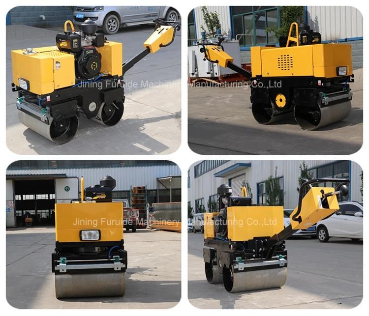 800kg Full Hydraulic Bomag Pedestrian Roller for Sale