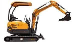 Rhinoceros Xn16 Energy Saving 10kw Factory Construction Machinery Mini Digger Excavator