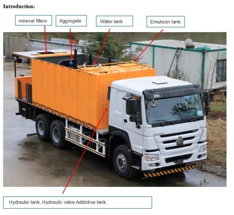 HOWO Shacman 8X4 6X4 Chassis Asphalt Emulsion Spraying Slurry Sealer Width 4m Micro Surfacing Machine Slurry Sealer Slurry Seal Truck for Sale