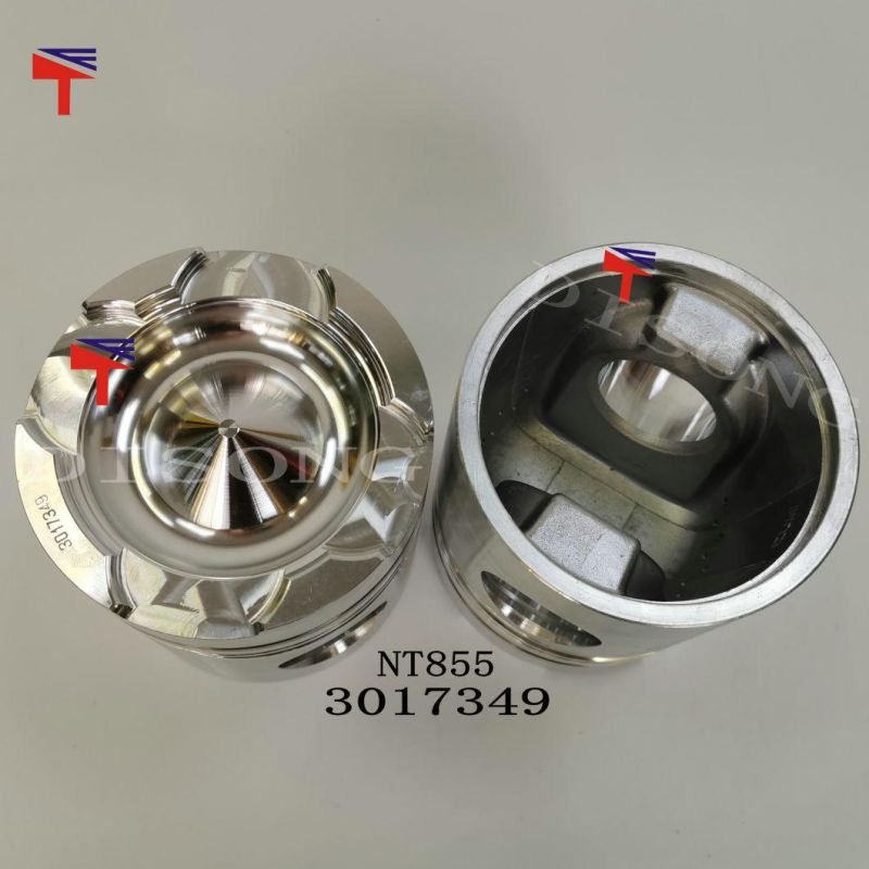 High-Performance Diesel Engine Engineering Machinery Parts Piston 3017349 for Engine Parts Nt855 Generator Set