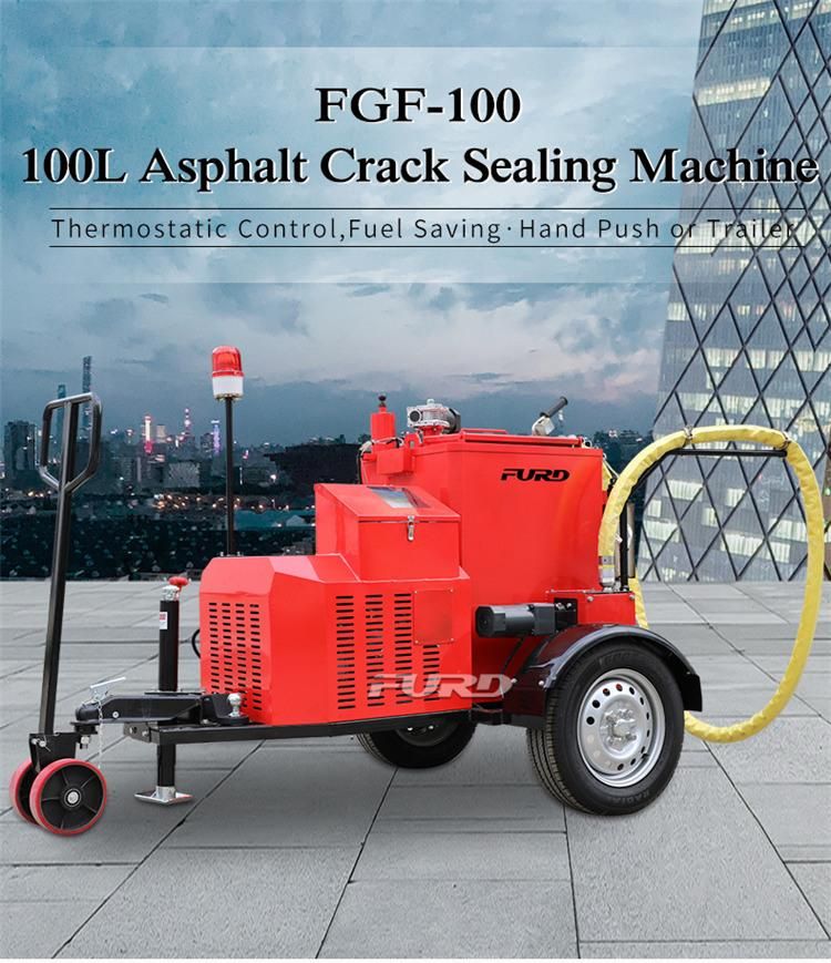 High Operating Efficiency Road Repair Asphalt Crack Sealing Machine with Good Price