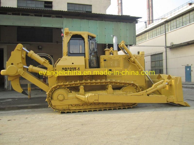 Shanghai Pengpu 320HP Crawler Bulldozer Pd320y-1 with Rear Ripper