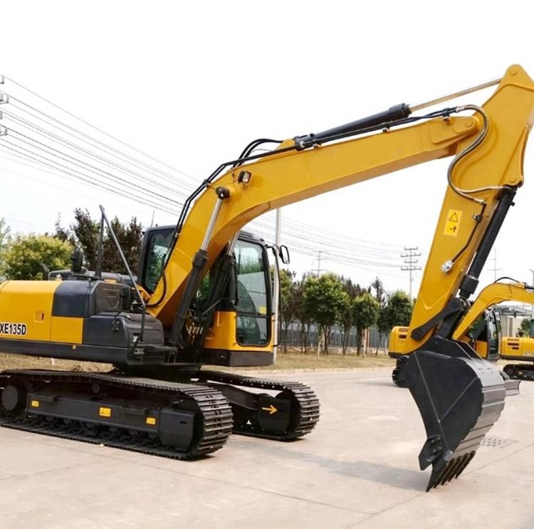 XCMG Brand New Xe135D 13 Ton China New Crawler Excavator Brand Price for Sale