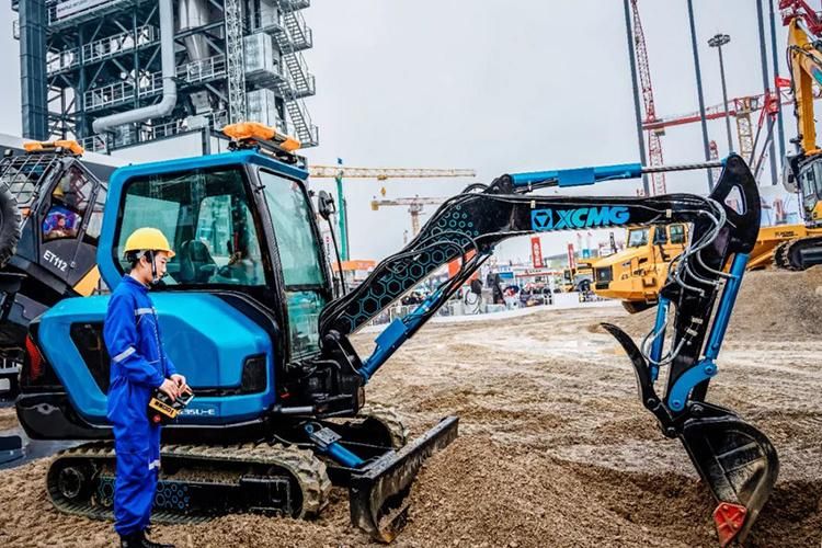 XCMG Xe35u-E 3.5 Ton Pure Electric Mini Excavator for Sale