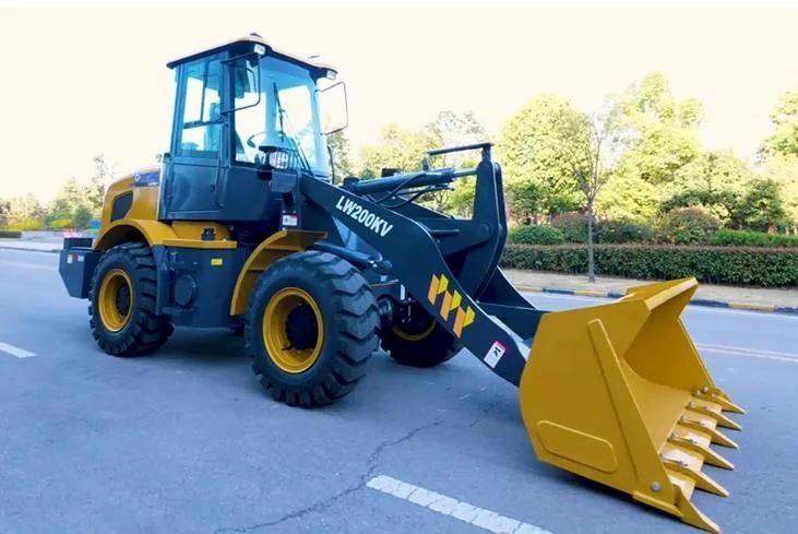 Chinese Small Size 1.8ton Articulated Small Flexible LG918 Wheel Loader with High Work Efficiency