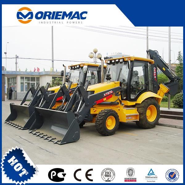 China Small Garden Tractor Wheel Loader with Backhole Xt870