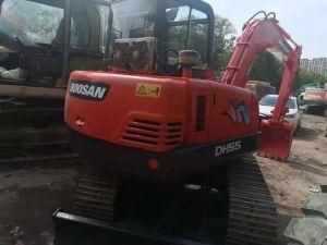 Used Mini Digger MIDI Excavator /Excavator Doosan 55 Dh55 for Sale