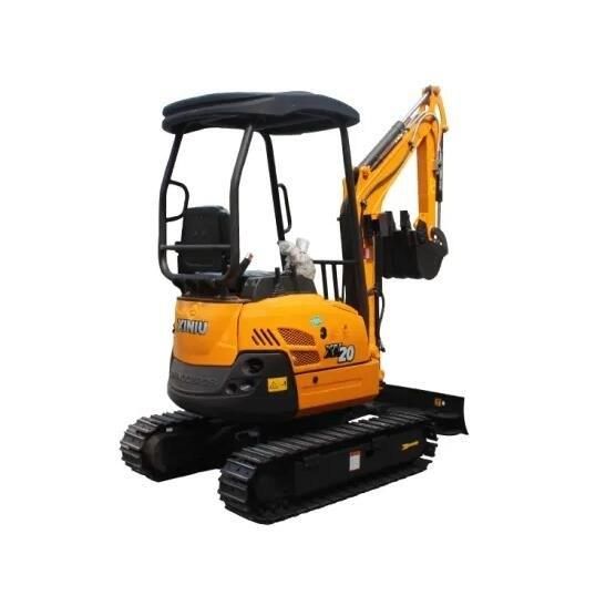 Farm Garden Machinery Mini Crawler Excavators 2000kgs with Tilting Bucket