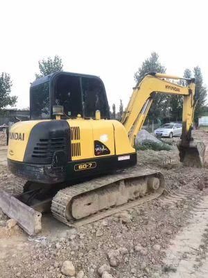 Hyundai/80%New/Used Crawler R60-7/90-7/130/5 Mini Excavators /Low Price High Quality Hot Sale