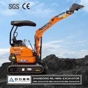 1800kg Construction Excavator Mini Tractor Digger with Best Price