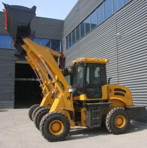 CE Approved Small Compact Wheel Loader ZL16 for Sale with Air Condition, Quick Hitch