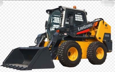 Hot Sale 0.55 Cbm Bucket Capacity Skid Steer Loader 395b