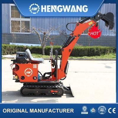Good Engine Excavator Machine Mini Excavator 0.8 Ton