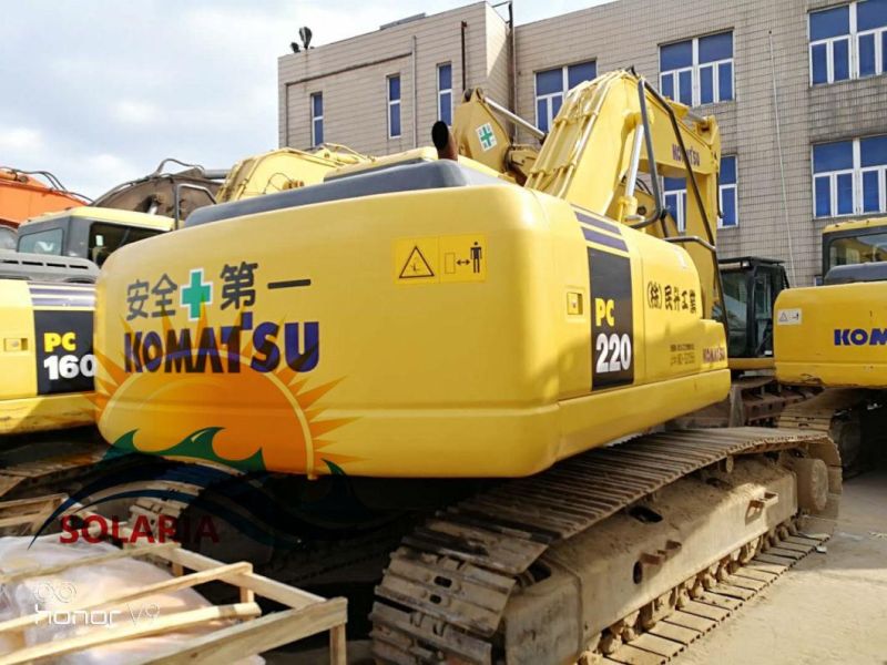 Used Original Komatsu PC220-7 Crawler Excavator Komatsu (PC220-6 PC220-7) Original Japan Digger