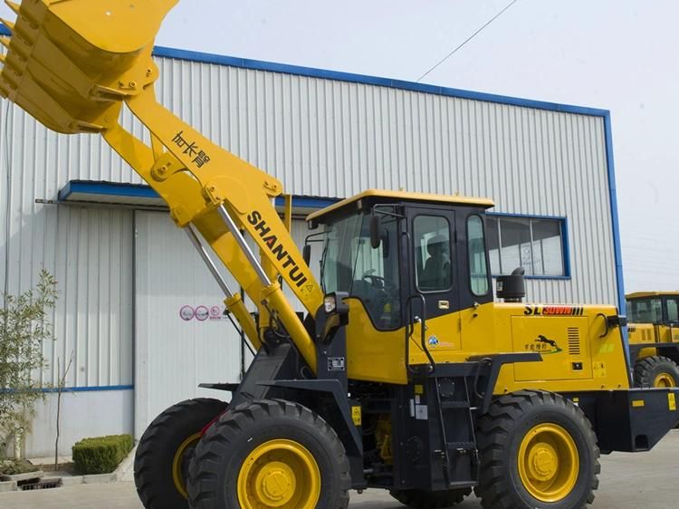 Shantui Loaders 6ton L66-C3 Front End Wheel Loader for Mines and Stone