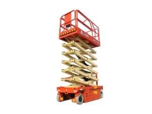 Lingong Electric Powered Self-Propelled Scissors Boom Lift