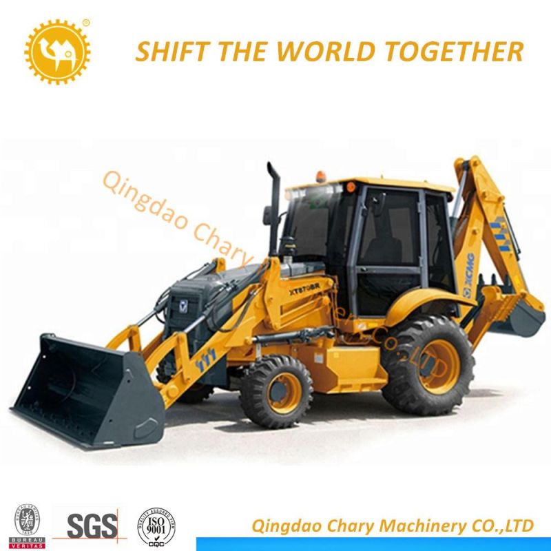 Xc870K Small Garden Tractor Mini Loader Backhoe for Sale