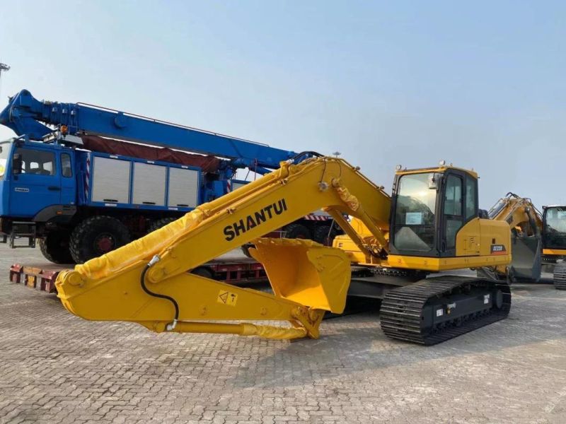 Shantui Liugong Middle 22 Ton Crawler Excavator with Ripper and Hammer in Ecuador