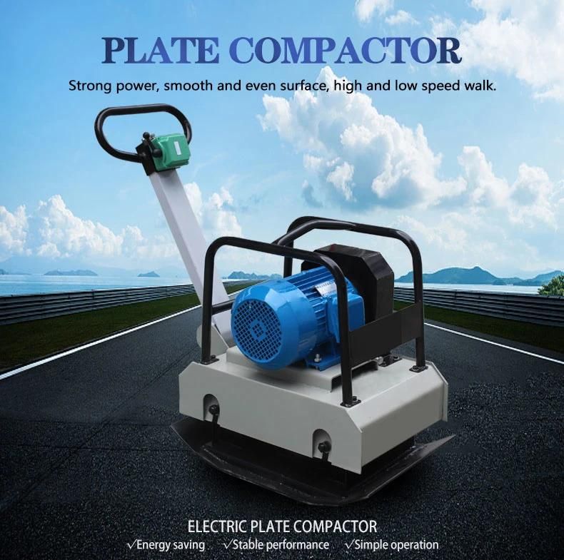 3 Phase 380VAC Plate Compactor Tamper Machine for Road Construction