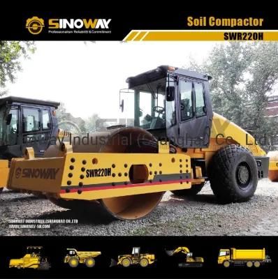 Hydrostatic Transmission Vibrating Soil Compactor Vibratory Asphalt Roller Compactor