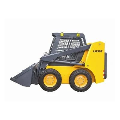 Lonking 2.8ton Small Skid Steer Loader Cdm307 for Sale