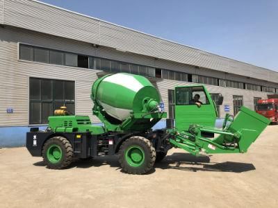 CE Certification Konodeere Concrete Machinery Kd3500 Mixer Trailer Hydraulic Concrete Truck Mounted Boom Pump