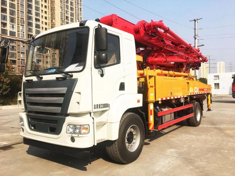High Quality China 30m Small Concrete Pump Price Hb30V