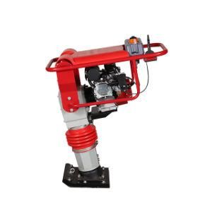 Hcr110 Reinforced Electric Rammed Earth Equipment Vibrating Tamper for Road Construction Hot Sale Tamping Rammer Machine