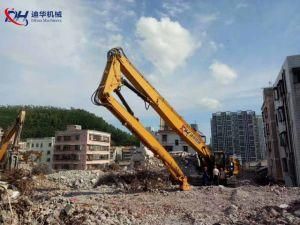 26m Excavator Three Segment Long Reach Boom for Demolition